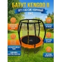 Батут с внутренней сеткой и лестницей DFC Kengoo II 6FT-BAS-BO