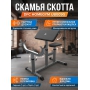 Скамья Скотта DFC Homegym UB009G серый