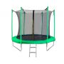 Батут с внутренней защитной сеткой DFC 14FT green