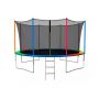 Батут с внутренней защитной сеткой DFC 14FT MutiColor