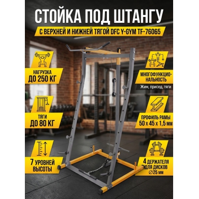Силовые стойки для штанги DFC TF-76065 - купить по специальной цене