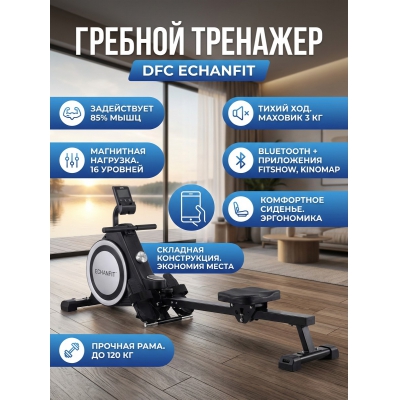 Гребной тренажер DFC ECHANFIT CRW4107A-N - купить по специальной цене