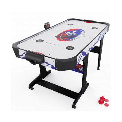 Игровой стол для аэрохоккея DFC LED Championship 53" AT-220 складной, белый - купить по специальной цене