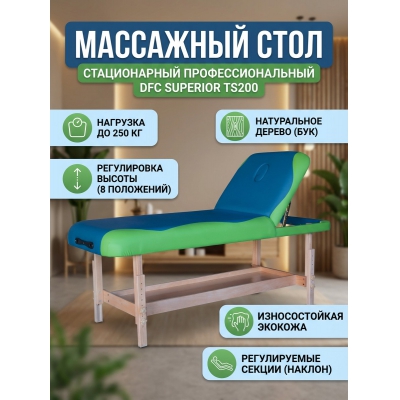 Стационарный массажный стол DFC Superior TS200 - купить по специальной цене